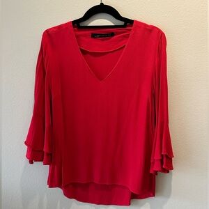 Zara Bell Sleeved Blouse